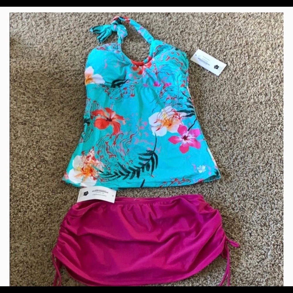 Hapari 2 Piece Tankini Swimsuit!